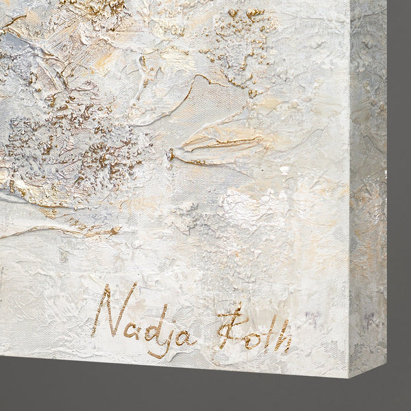 Moderne abstrakte kunstbilleder "Historie"