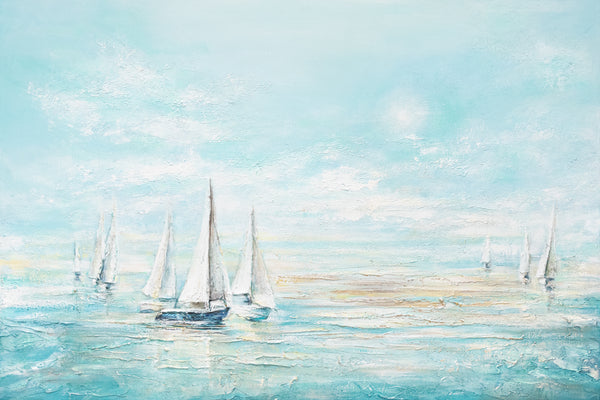 Handgemaltes Leinwandbild modern