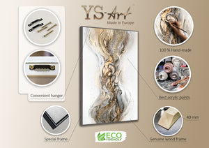 Handgemaltes Leinwandbild Acryl