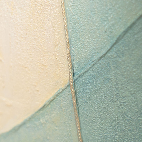 Acrylmalerei Reliefdetail pastellfarben modern