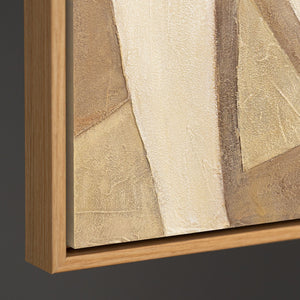 Reliefbild Acrylmalerei Linienstruktur