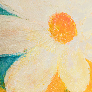 detail-acrylbild-handgemalt-blume-margerite-struktur-orange