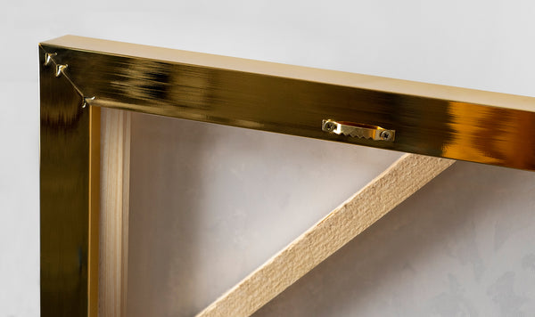 Leuchtbild auf Leinwand Detail