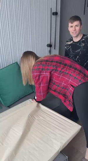 Portræt efter foto Billede akryl lærred håndmalet