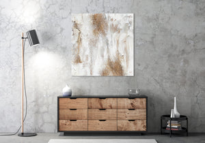 Moderne kunst på lærred 100x100 cm "Potentiel"