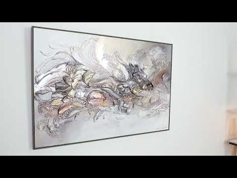 Ekstraordinære akrylmalerier abstrakt "Evighed II"