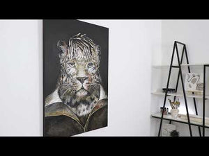 Moderne kunst billeder dyr "Temperament" 120x80cm