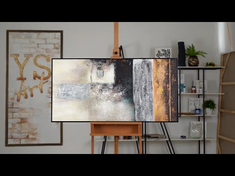 Akrilmalerier abstrakt moderne håndmalet "Succes"