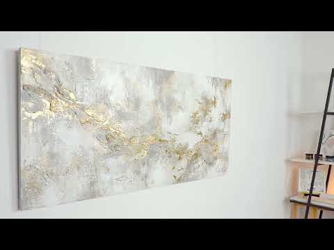 Moderne abstrakte kunstbilleder "Historie"