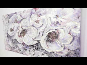 Maleri blomster abstrakt moderne "Favoritblomster"