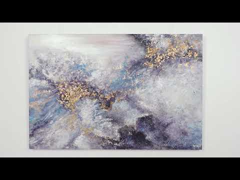 Håndmalede billeder på lærred "Renæssance" 120x80