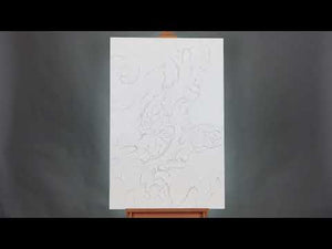 Kunst billeder moderne "Livsglad VI" 120x80 cm
