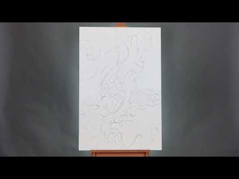Kunst billeder moderne "Livsglad VI" 120x80 cm