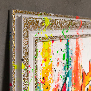 Rahmen Acrylgemälde Handgemalt