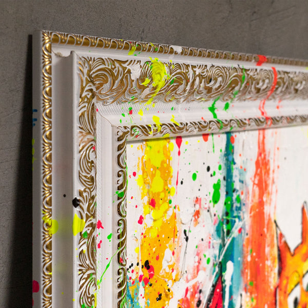 Rahmen Acrylgemälde Handgemalt